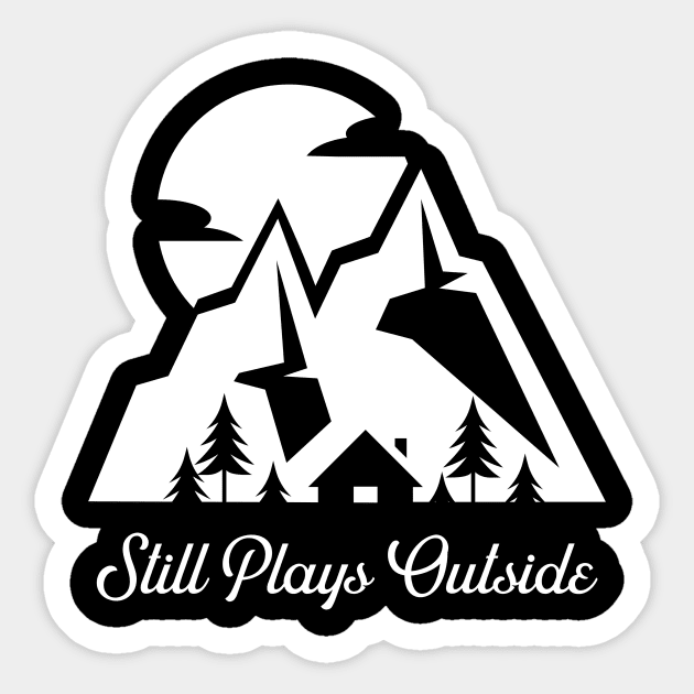 hiking lover Sticker by InspirationalDesign